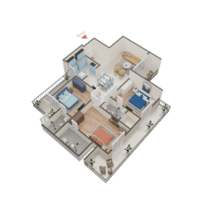 Mahagun My Laagoon Phase 1 3D 2