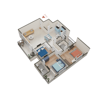 Devam Bilipatra Homes 3D 2