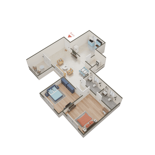 Laxman Platinum Tower C 3D 1