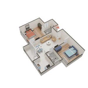 Ashish Green B Block 3D 1