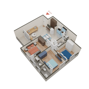 Bhoomi Terrace Skyline 3D 2