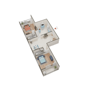Gallery Cover Pic of BK Abroova Rohini Flats