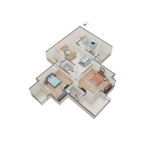 RG Luxury Homes Phase 2 3D 1