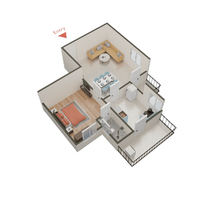 Krishna Triveni Heights 3D 2