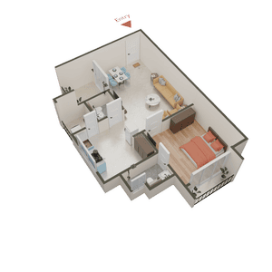 Shrushti Apartment 3D 2