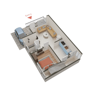 Rajnagar Tenaments 3D 2