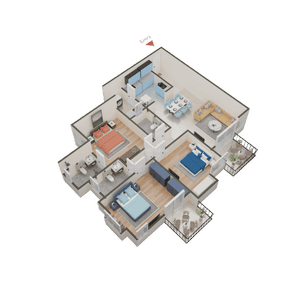 Mahindra Citadel Phase 1 3D 2