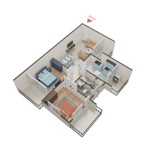Chamunda Ruturaj Residency 3D 1