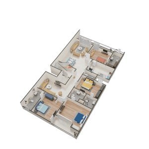 R M Aareem Homes 3D 2