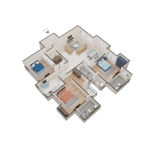 Lodha Amara Tower 46 3D 1