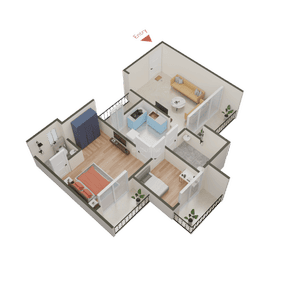 Labdhi Gardens Phase 4 3D 2