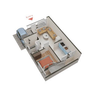 Rajnagar Tenaments 3D 1