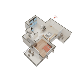 Vednirmitee Aashritha Phase II 3D 1