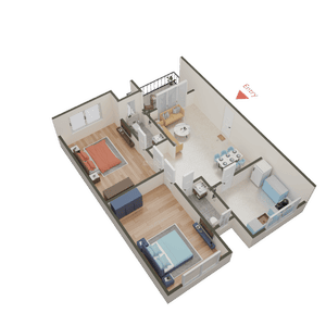 Models Courtyard 3D 1