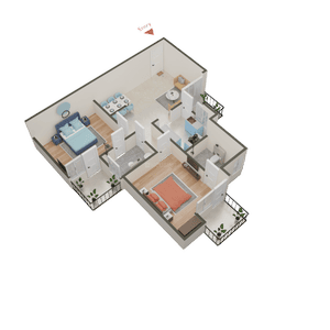 SVP Gulmohar Garden Phase 2 3D 2