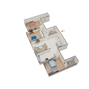 Terraform Dwarka Wing B 3D 2