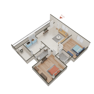 V6 Durgadevi Enclave 3D 2
