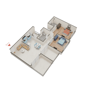 Kolte Patil Life Republic Sector R1 1st Avenue 3D 2