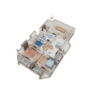 Krishna Sky Villas 3D 2