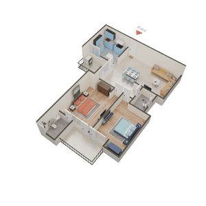 Pioneer Acme Heights Extn II 3D 2
