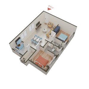 Triguna Ashwatha 3D 2