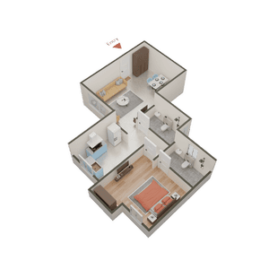 Wadhwa Wise City South Block Phase I Plot RZ9 Building 1 Wing D1 3D 1