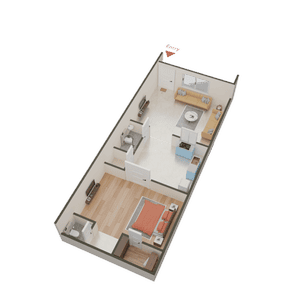 Shree Row House 3D 2