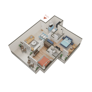 Ourea Valley 3D 2