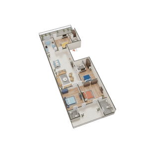 Vaikunth Elite Floors 2 3D 2