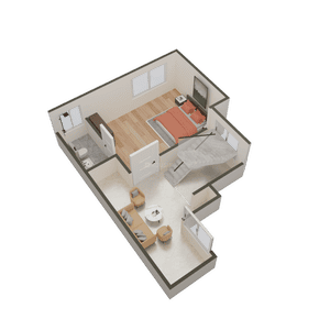 Krishna Narayan Home 3D 5