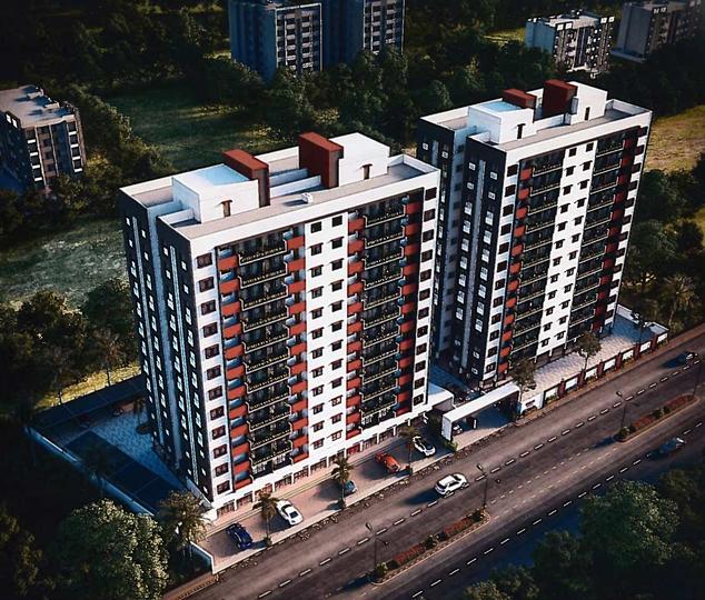 Sahjanand Tulsi Homes Elevation 1