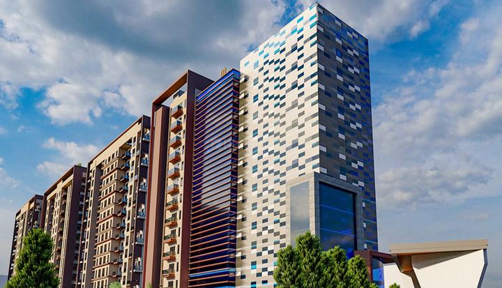 Vinayak Eastern River Residency Wing F Elevation 1