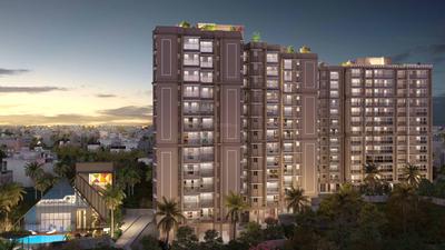 Gallery Cover Image of 818 Sq.ft 2 BHK Apartment / Flat for sale in VKG Park Estate, Andheri East for Rs. 24000000