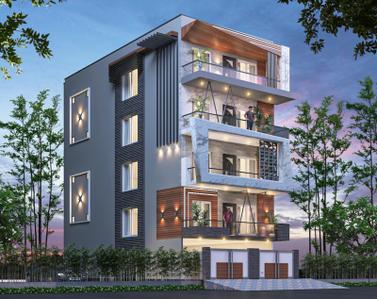 Gallery Cover Image of 500 Sq.ft 1 RK Apartment / Flat for rent in Smart Home Vasundhra, Vasundhara for Rs. 5000