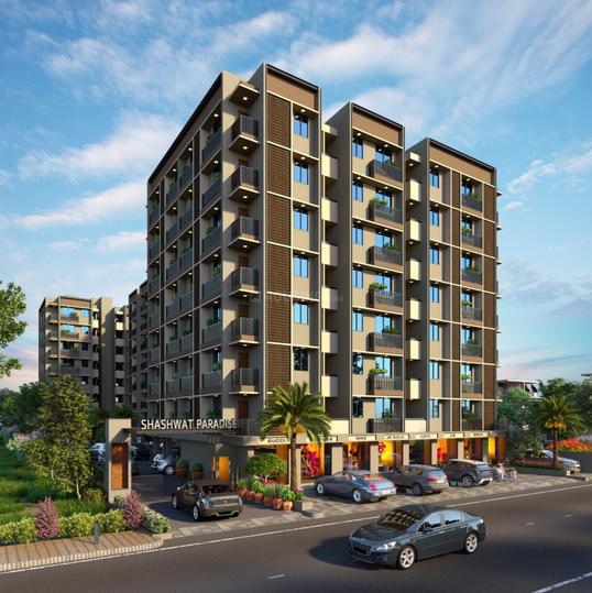 S J Shashwat Paradise Phase 1 Elevation 1