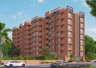 Gallery Cover Image of 819 Sq.ft 1 BHK Apartment / Flat for rent in Madhuram Glory, Chandkheda for Rs. 14000