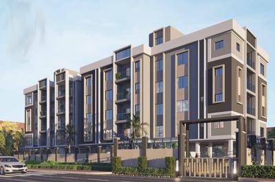 Gallery Cover Image of 988 Sq.ft 2 BHK Apartment / Flat for rent in Rudra Prithvi Enclave, Bankim Nagar for Rs. 6000