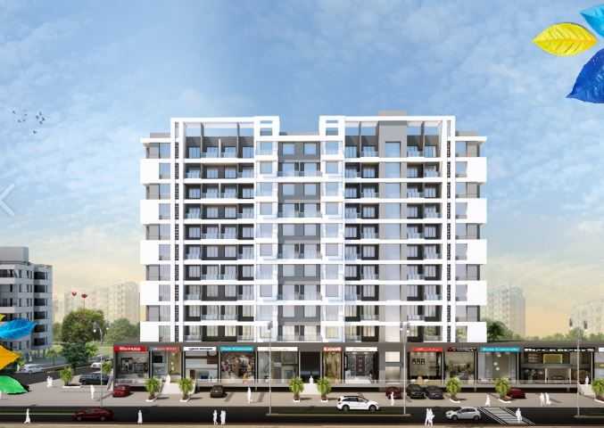 Waghere Rajveer Nucleus Building A Elevation 1