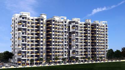Gallery Cover Image of 678 Sq.ft 1 BHK Apartment / Flat for rent in Polite Harmony A Wing, Chikhali for Rs. 9000