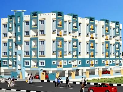 Gallery Cover Image of 1000 Sq.ft 2 BHK Apartment / Flat for rent in Amma Constructions Amma Vasavi Towers, Aganampudi for Rs. 5000