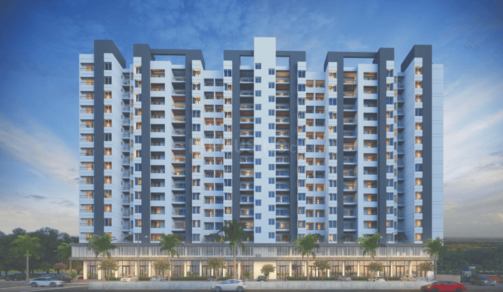 Yash Grecia E Wing Elevation 1