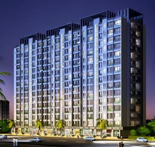 Project Image of 1070 Sq.ft 3 BHK Apartment / Flat for sale in Vasai West for Rs. 9900000