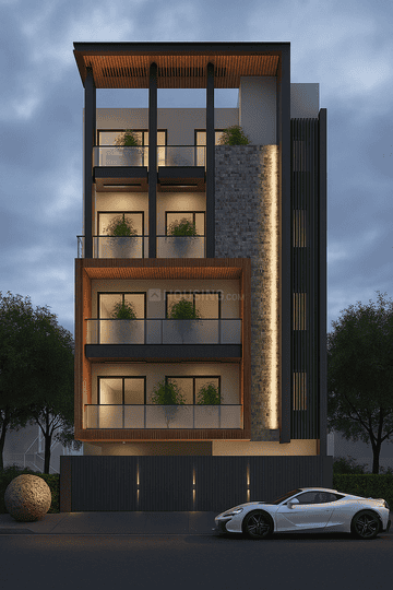 Sunder Luxury Floors DLF Phase 2 Elevation 1
