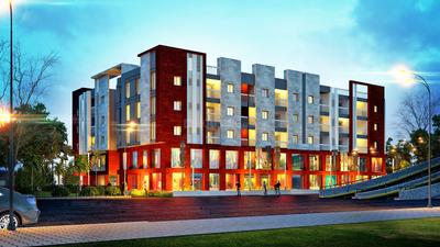 Project Image of 883 Sq.ft 2 BHK Apartment / Flat for sale in New Town for Rs. 8000000