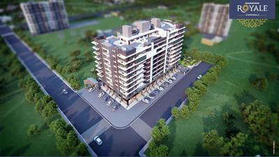 Gallery Cover Image of 925 Sq.ft 2 BHK Apartment / Flat for rent in Samruddhi Shankeshwar Royale, Chikhali for Rs. 18500