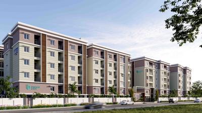 Project Image of 445 Sq.ft 1 BHK Apartment / Flat for sale in Peelamedu for Rs. 580000