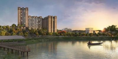 Project Image of 1000 Sq.ft 3 BHK Apartment / Flat for sale in Bhugaon for Rs. 9500000