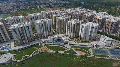 Aparna Hill Park Lake Breeze