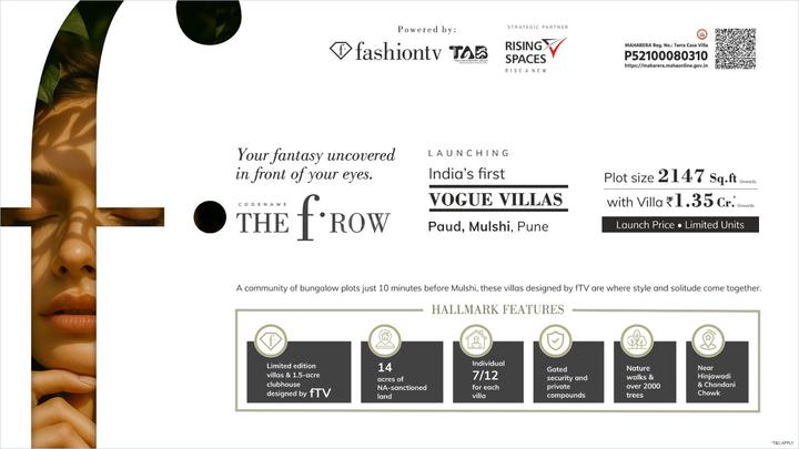 Gallery Cover Pic of Terra Casa Codename THE f ROW