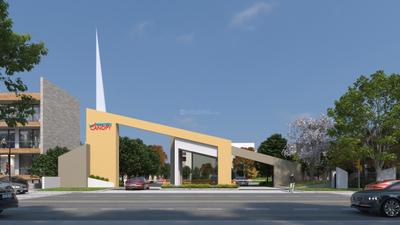 Project Image of 100 Sq.ft Residential Plot / Land for sale in Crossings Republik for Rs. 13500000